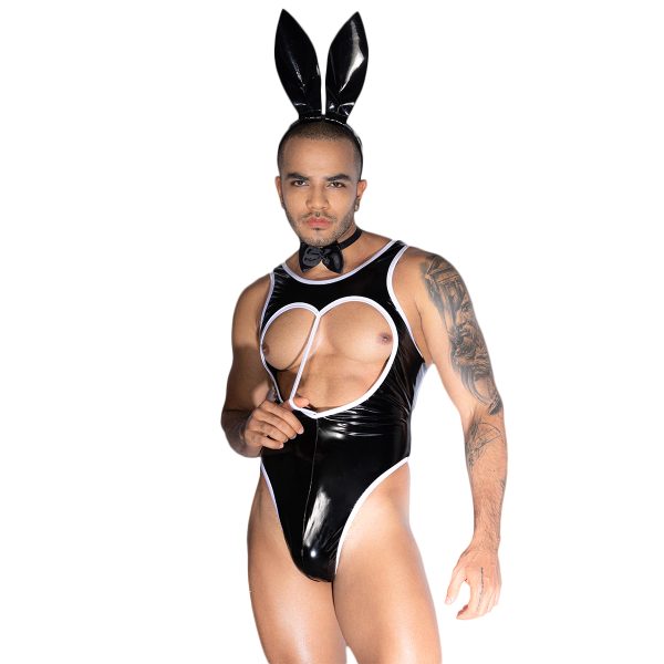 Sleek Bunny Fetish Bodysuit