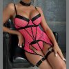 Mesh Patchwork Underwear Set - Image 13