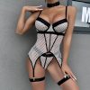 Mesh Patchwork Underwear Set - Image 18