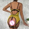 Mesh Patchwork Underwear Set - Image 6